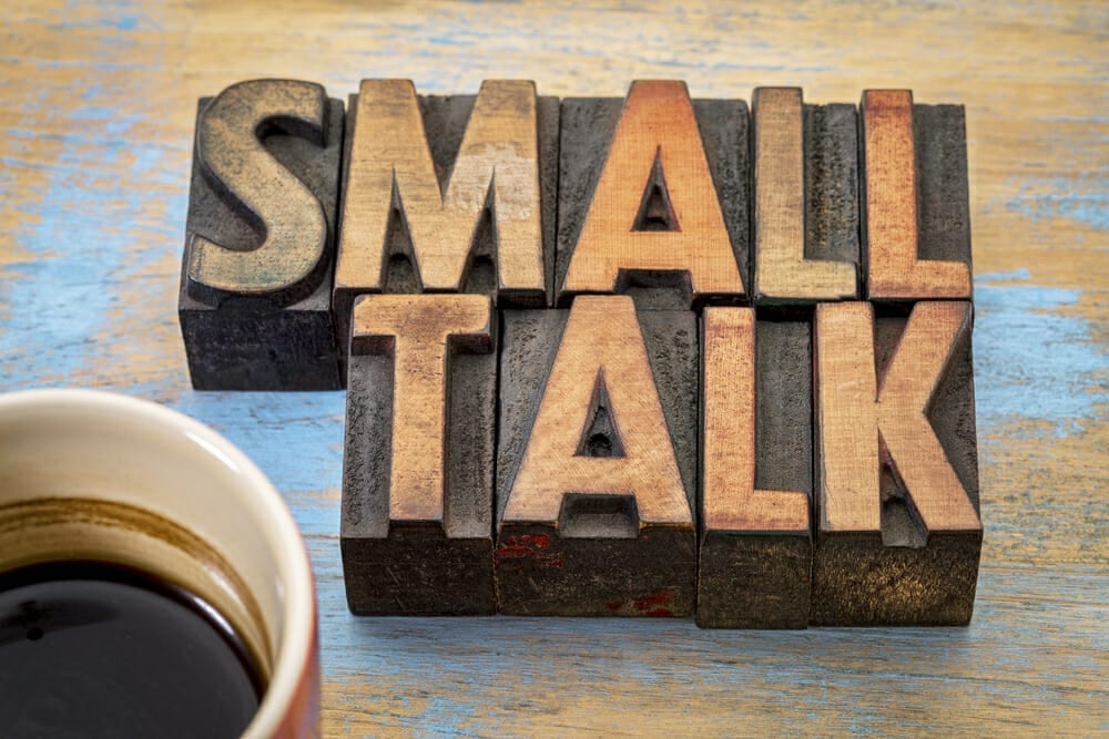 Smalltalk: 12 unaufdringliche Fragen, die Sie einem Escort stellen können.