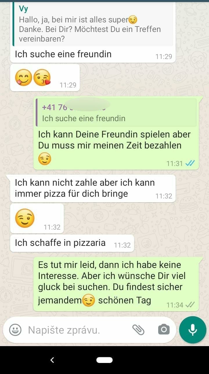 Der Pizzabäcker der eine Freundin sucht : Meine 3 goldenen Regeln, sich nicht in einer Escortdame zu verlieben.