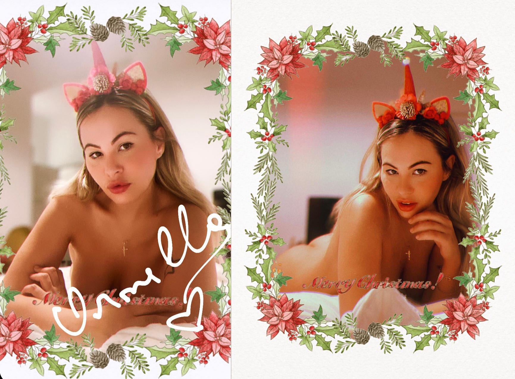 Ornella: “Merry Christmas everybody!”